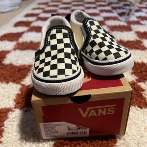Toddler Checkered Vans